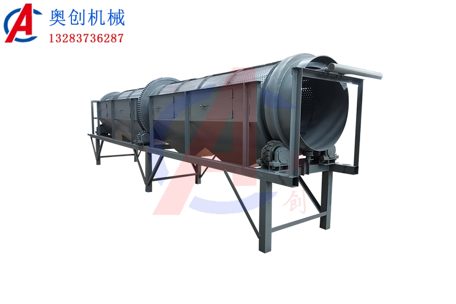 無(wú)軸滾筒篩與有軸滾筒篩的區別