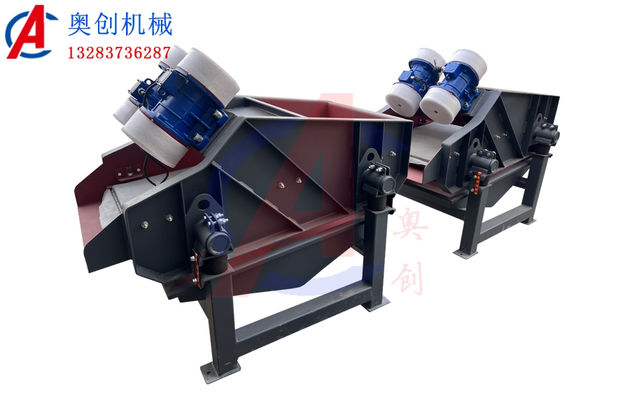 直線(xiàn)振動(dòng)篩的幾種不同安裝方式